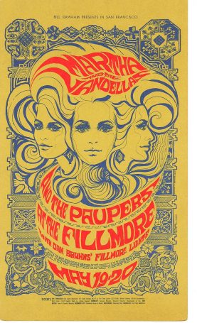1967 - fillmore concert poster