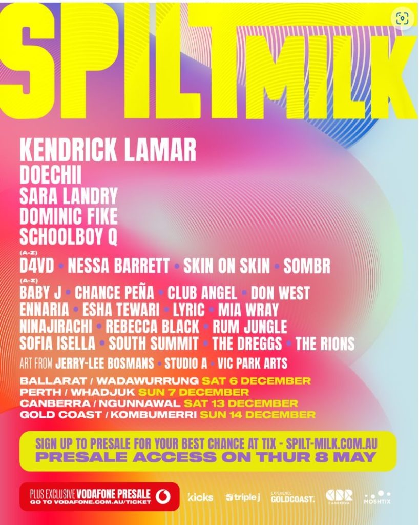 Spilt Milk 2025 poster