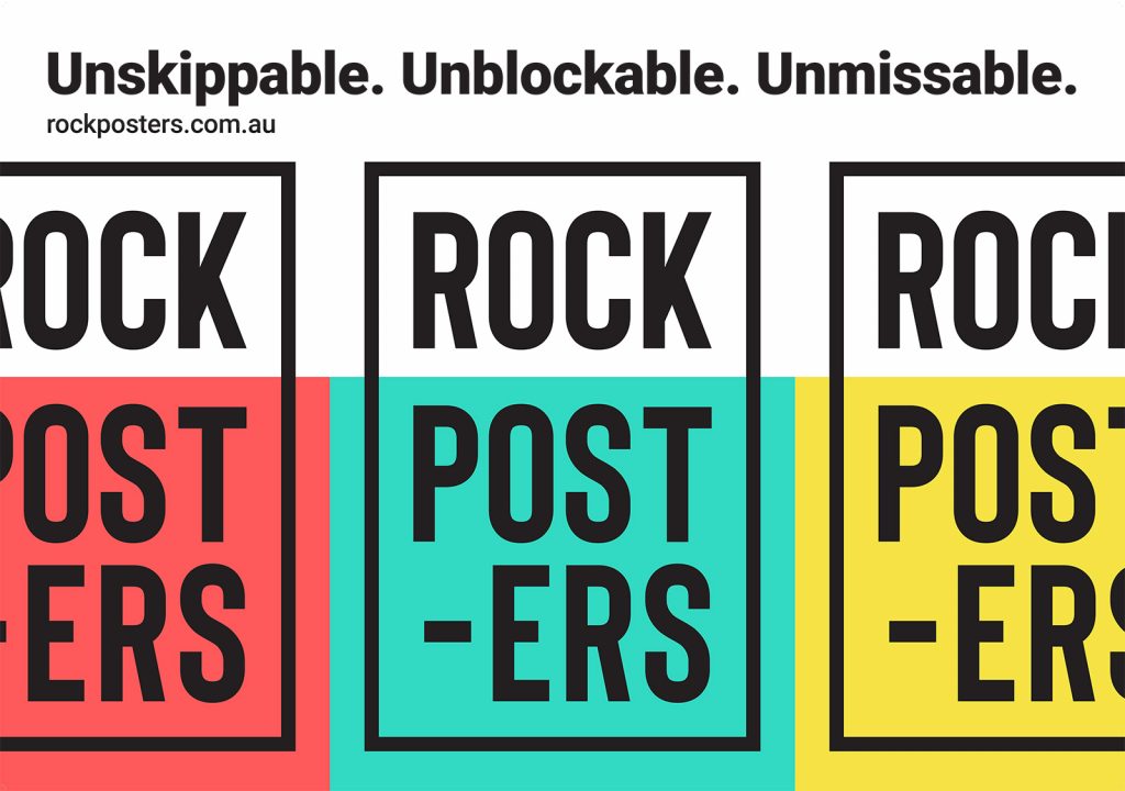 Rock Posters 4 Sheeter