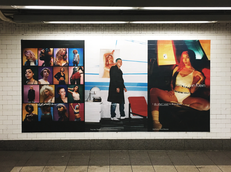 Calvin Klein Street Posters Campaign