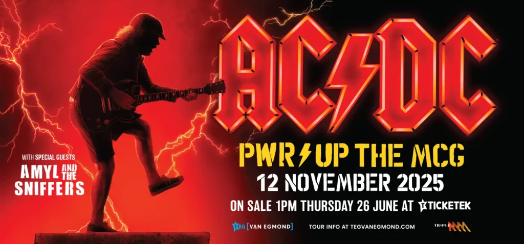ACDC Power Up Australian Tour Street Poster Billboard