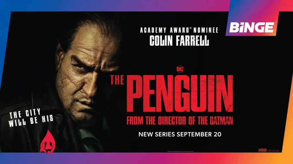 Binge the Penguin Street Poster Billboard
