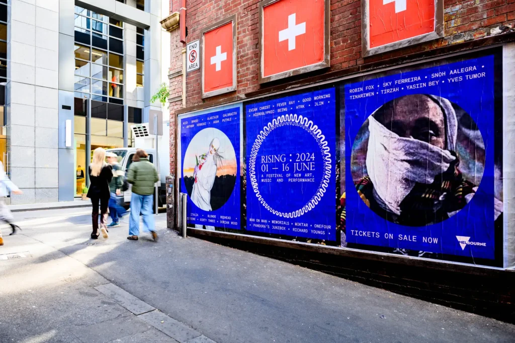 flinders lane street poster campaign
