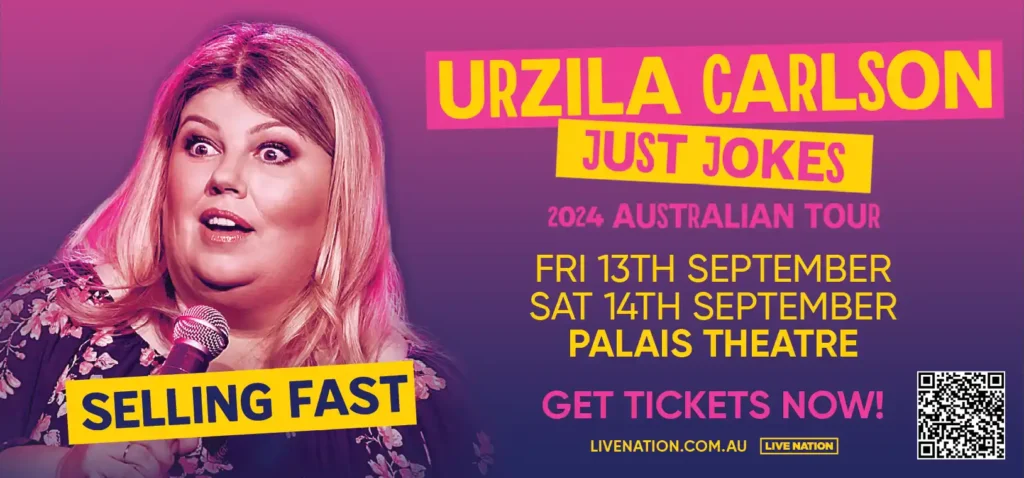 Urzila Carlson - Just Jokes Billboard